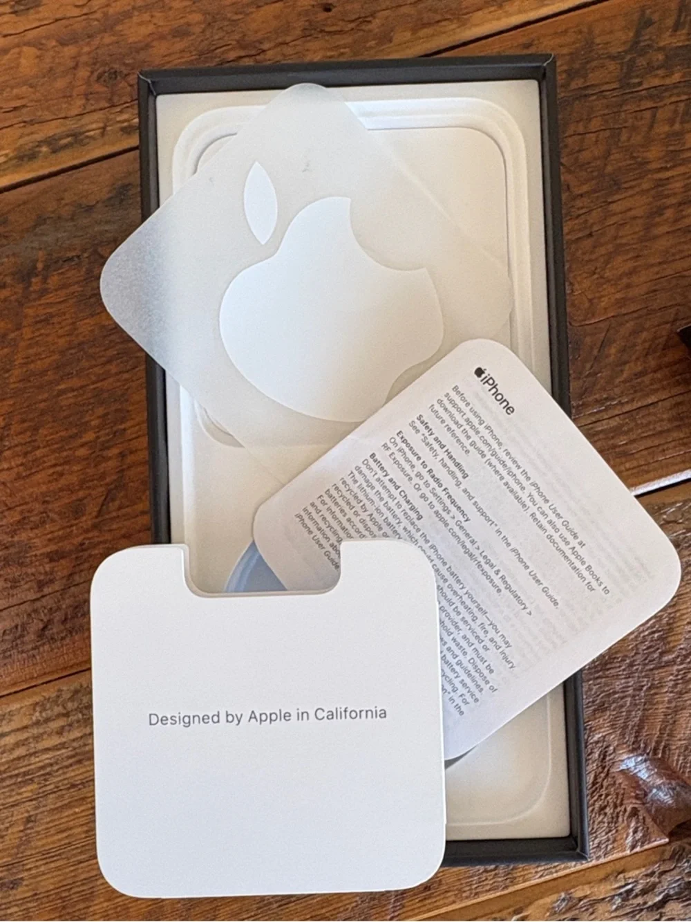 EMPTY BOX Apple 13 Pro Max in Graphite Black